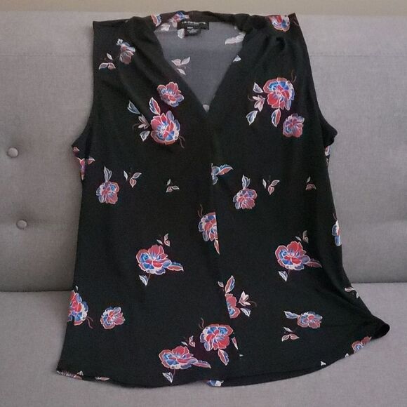 Liz Claiborne top women's sz small blouse shirt office business casual c… - Picture 1 of 9